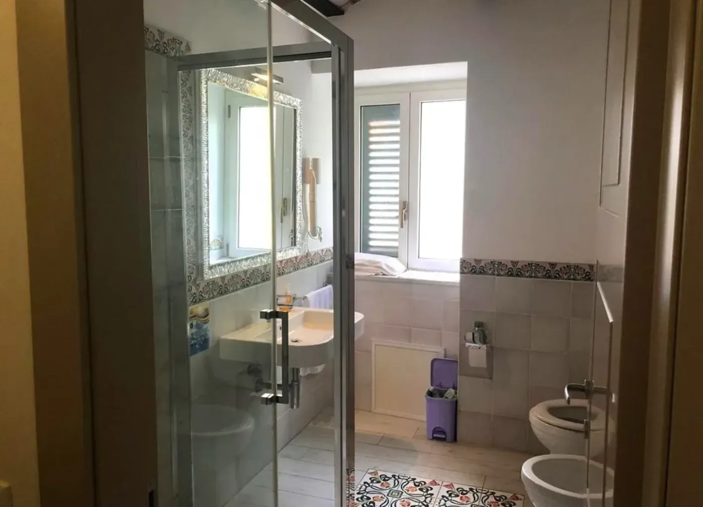 en bed and breakfast i Sicilien under en retreat